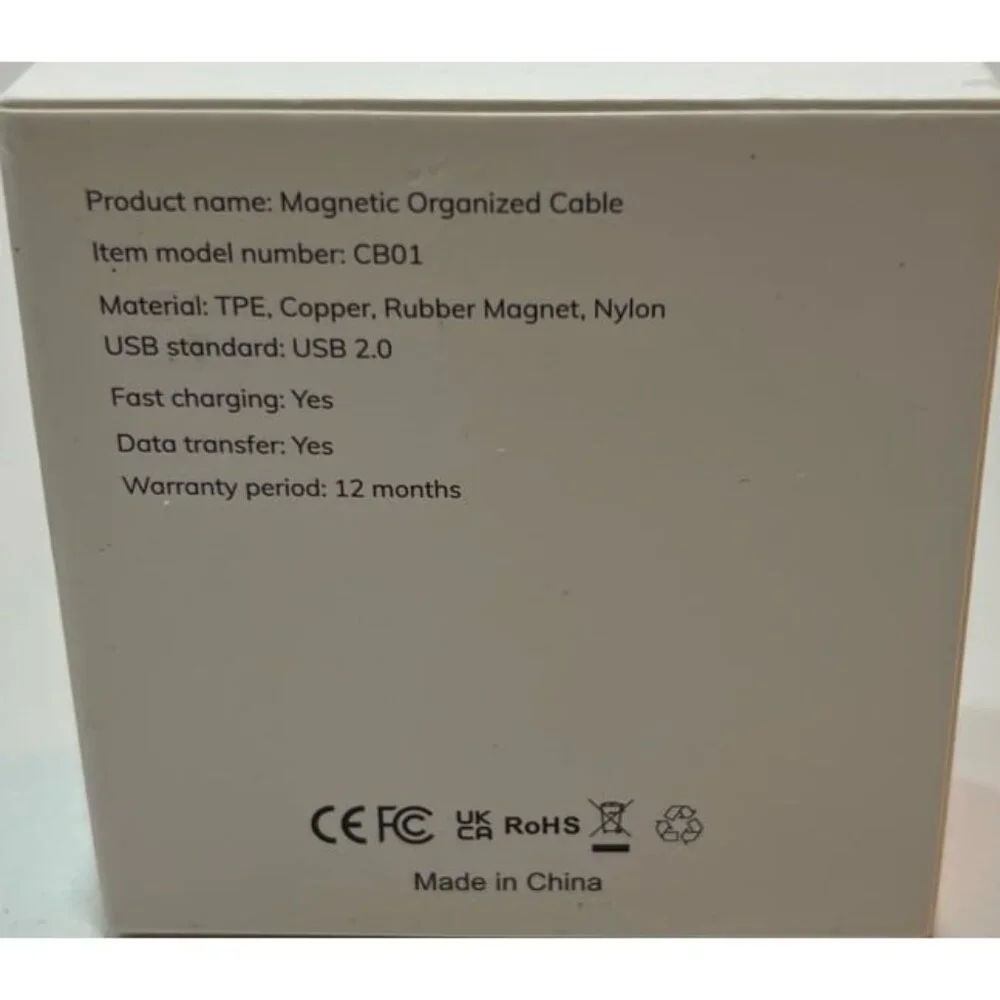 SKEGIC MagCable, a magnetic anti-tangle charging and data transfer cable.